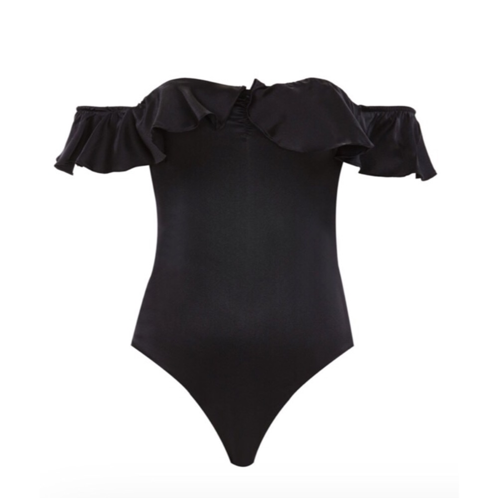 For Love and Lemons Virgo Ruffle Bodysuit